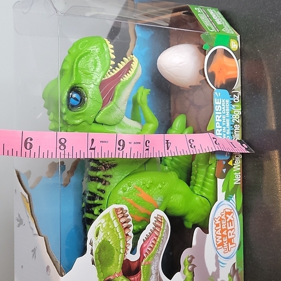 ZURU Robo Alive ATTACKING T-REX Robotic Dinosaur Pet Glow In Dark SLIME … - Picture 2 of 10